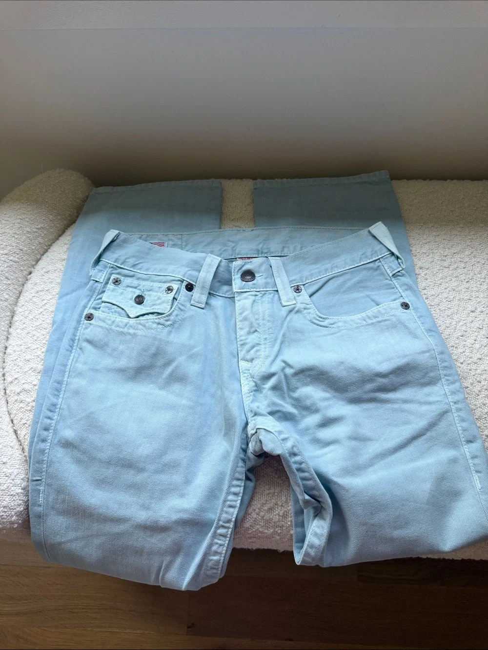 True Religion Light Blue Men’s Bootcut Jeans